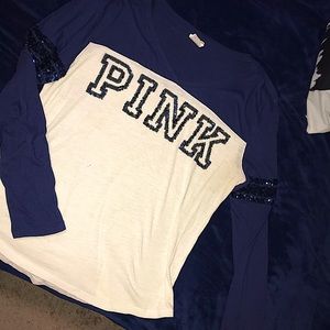 Victoria’s Secret Sequin Long-Sleeve Tee